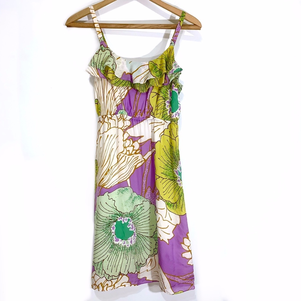 Maeve Lilac Floral Print Dress